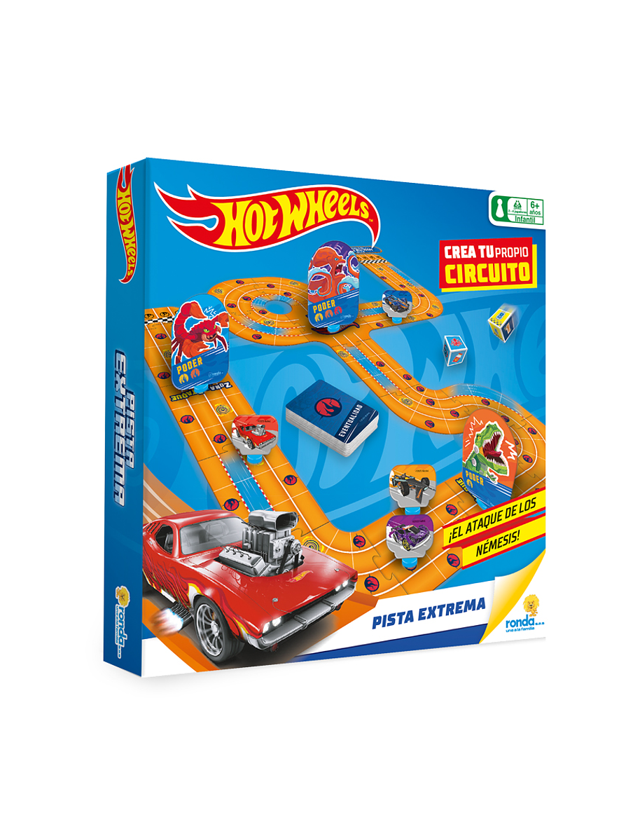 Rompecabezas Hot Wheels Pista Extrema  1