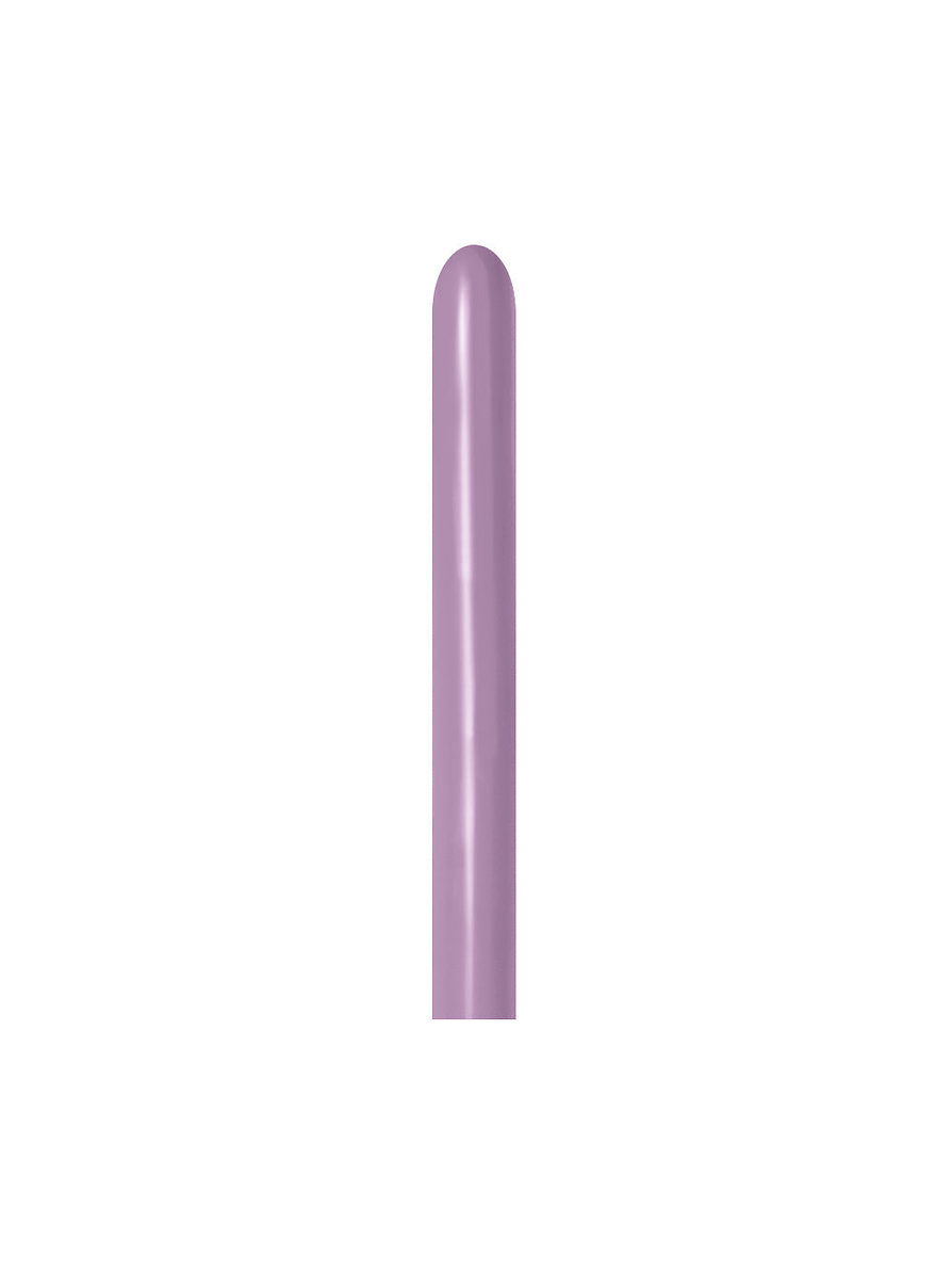 Globo Tubito 260 Pastel Dusk Lavanda X 20 Unidades 1