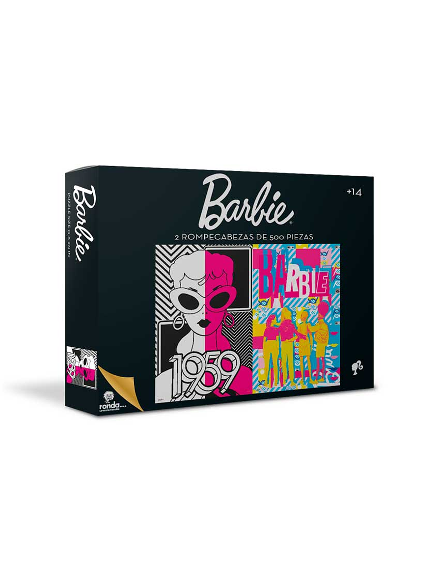 Rompecabezas 2 X 500 Piezas Barbie  1