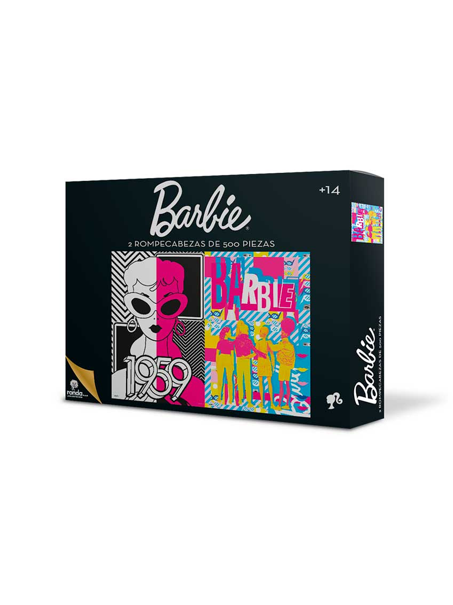 Rompecabezas 2 X 500 Piezas Barbie  3