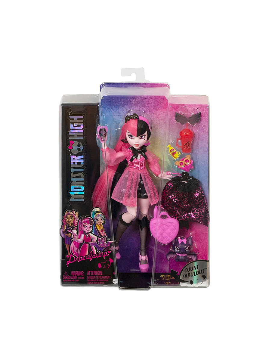 Monster High Draculaura Accesorios Y Mascota 2
