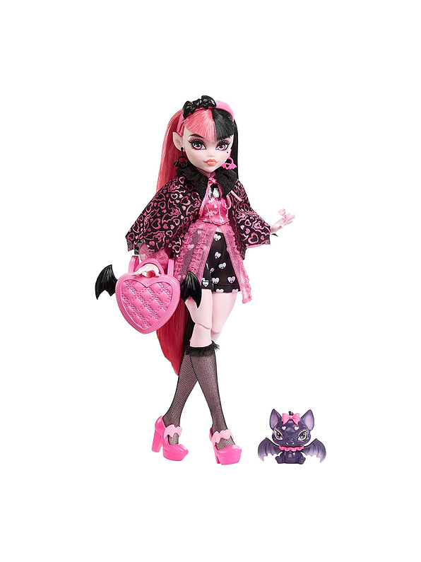 Monster High Draculaura Accesorios Y Mascota 1