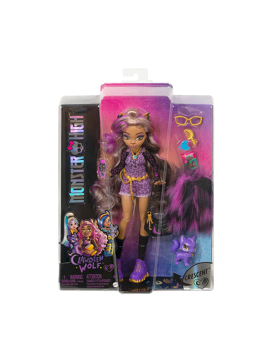 Monster High Clawdeen Wolf Accesorios y Mascota  2