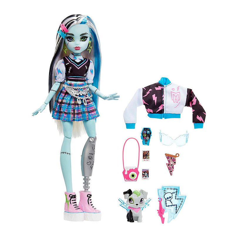 Monster High Frankie Stein Accesorios Y Mascota 3