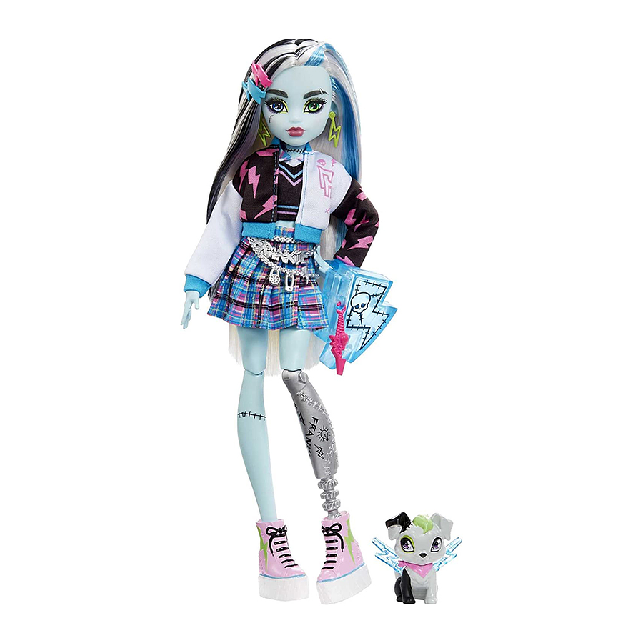 Monster High Frankie Stein Accesorios Y Mascota 1