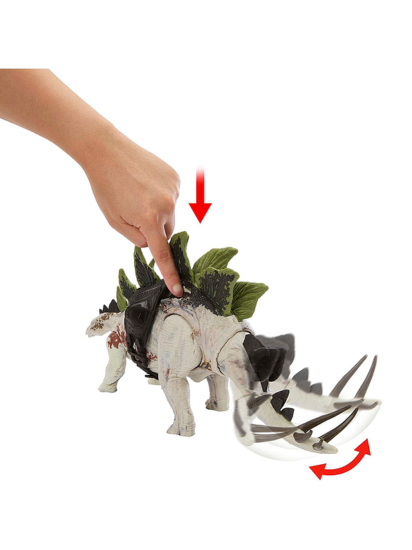 Jurassic World Gigantic Trackers Stegosaurus 4