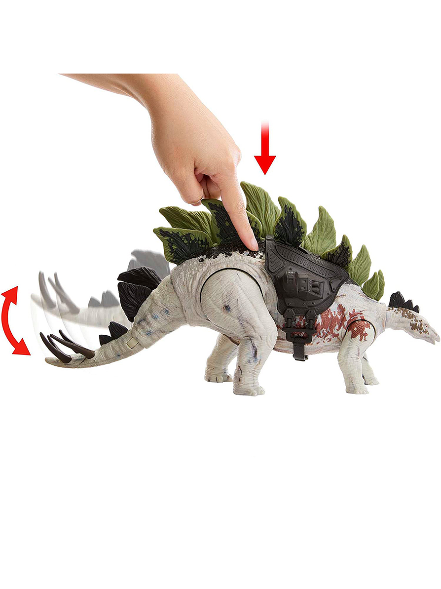 Jurassic World Gigantic Trackers Stegosaurus 5
