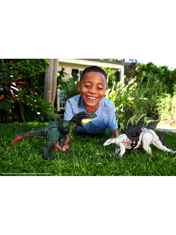 Jurassic World Gigantic Trackers Stegosaurus 6