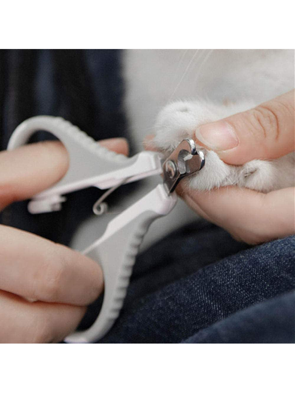 Cortaúñas Tipo Tijera Para Mascota Con Seguro 3