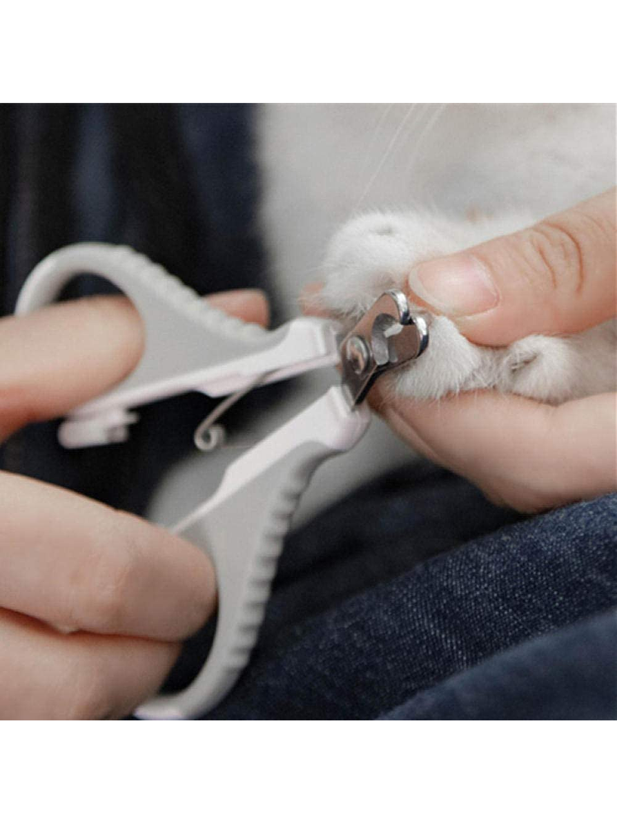 Cortaúñas Tipo Tijera Para Mascota Con Seguro 3