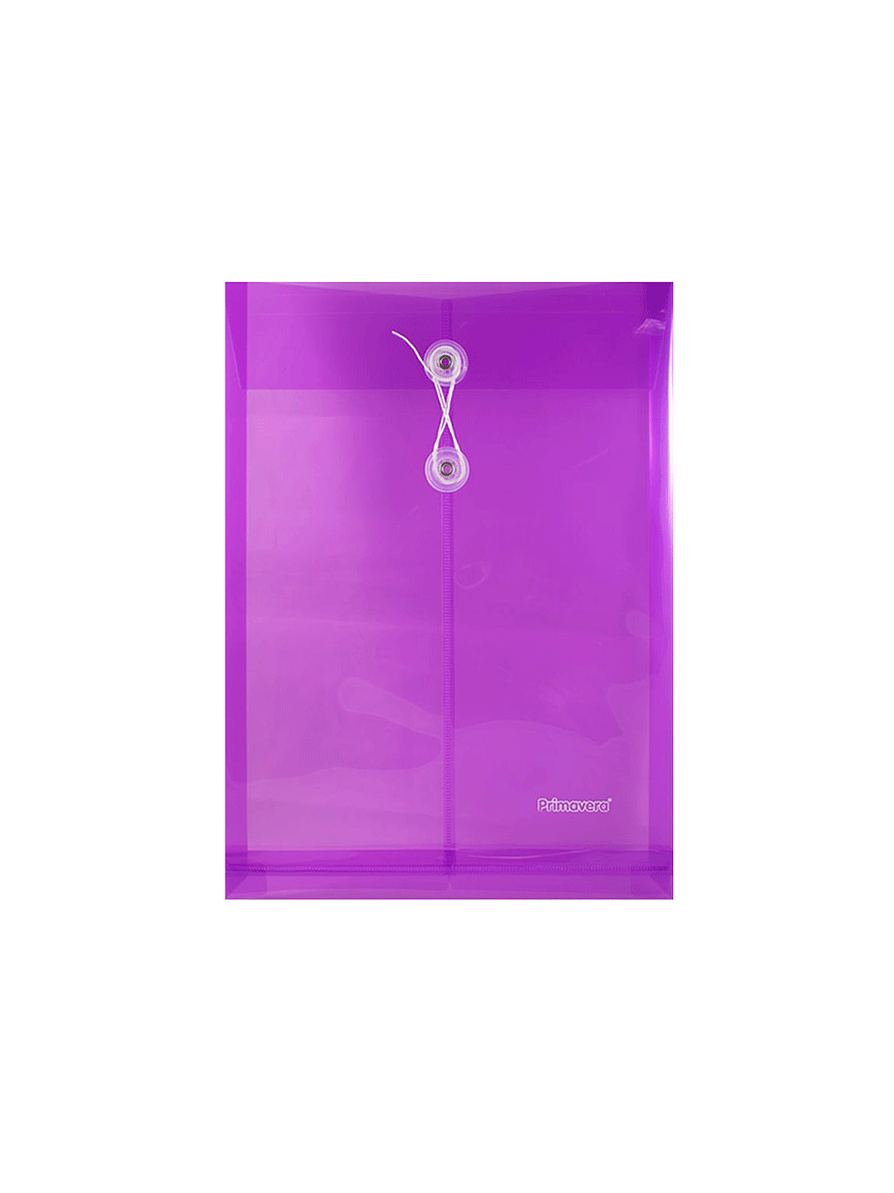 Sobre Plástico Vertical Carta  6