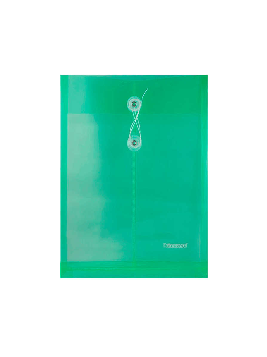 Sobre Plástico Vertical Oficio  4