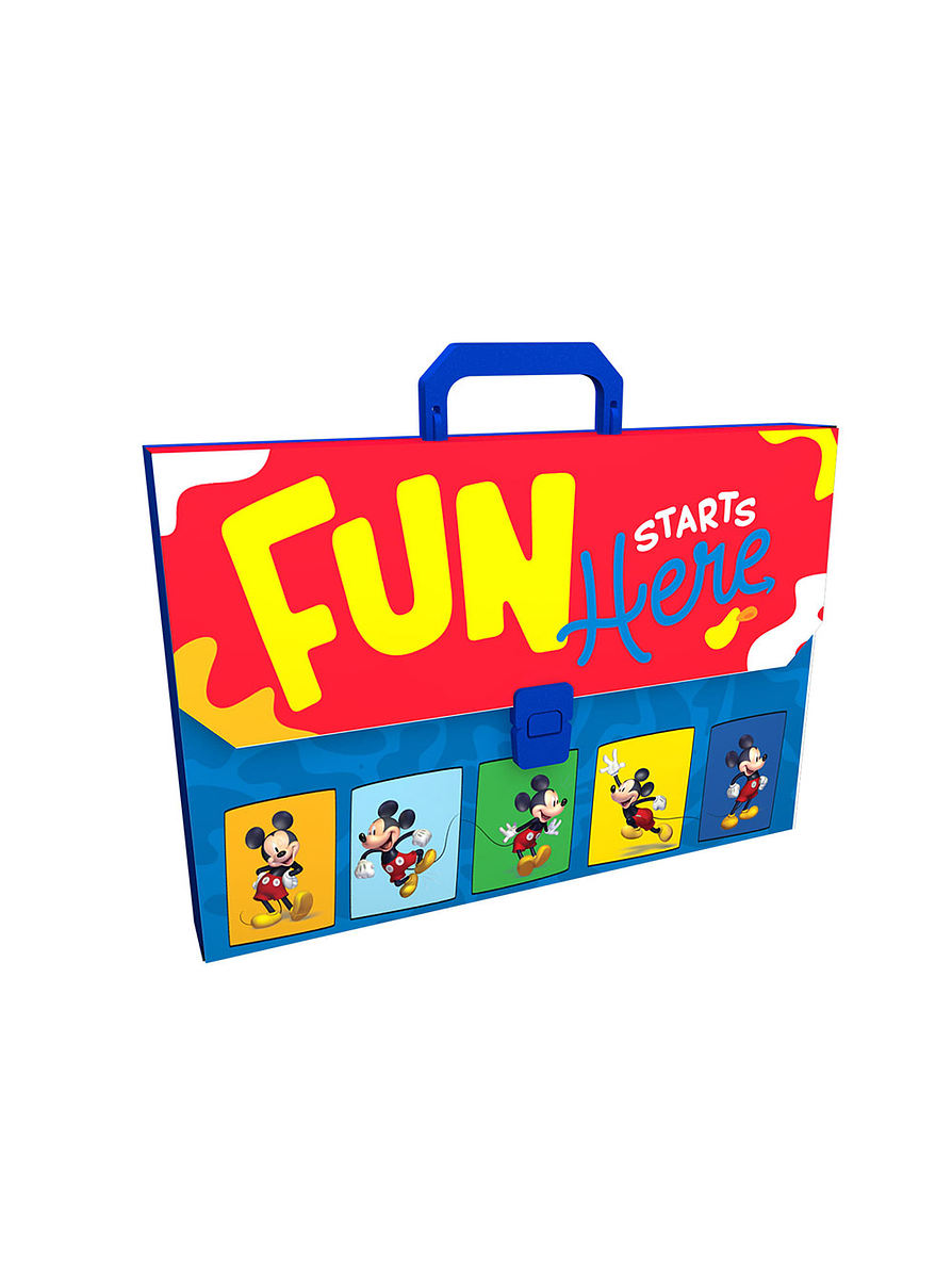 Maletín Plástico 13 Bolsillos Primavera Impreso Niño   5