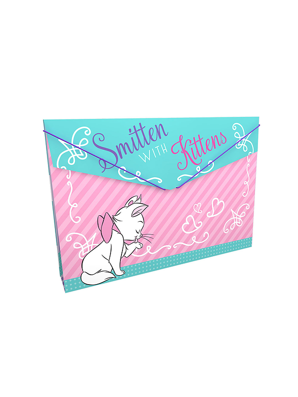 Carpeta Plástica Fuelle Primavera Niña 1