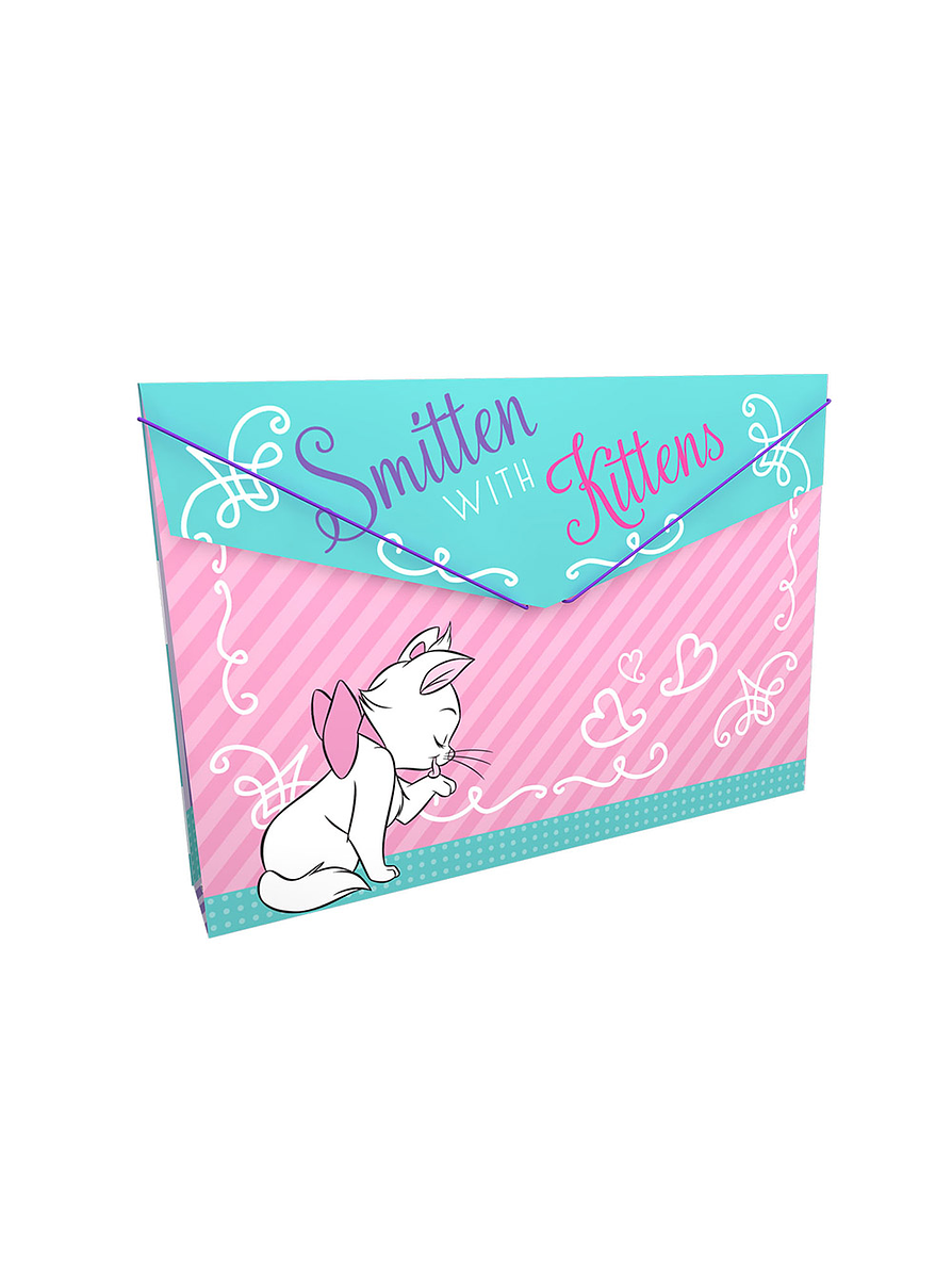 Carpeta Plástica Fuelle Primavera Niña 1