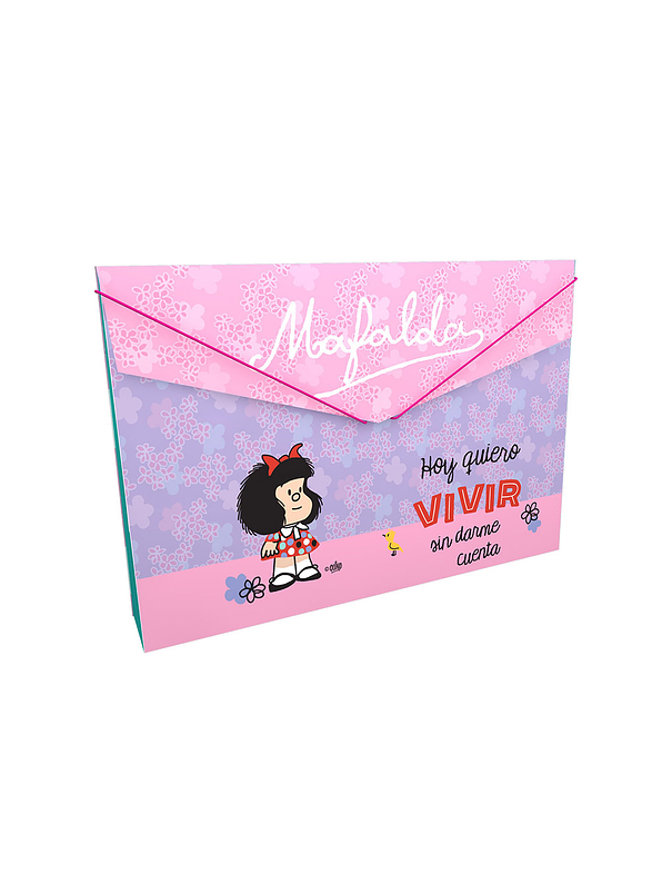 Carpeta Plástica Fuelle Primavera Niña 2