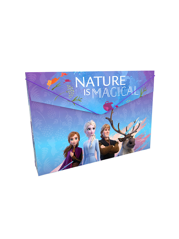 Carpeta Plástica Fuelle Primavera Niña 4