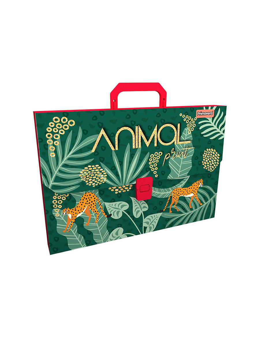 Maletín Plástico 13 Bolsillos Flower Power  5