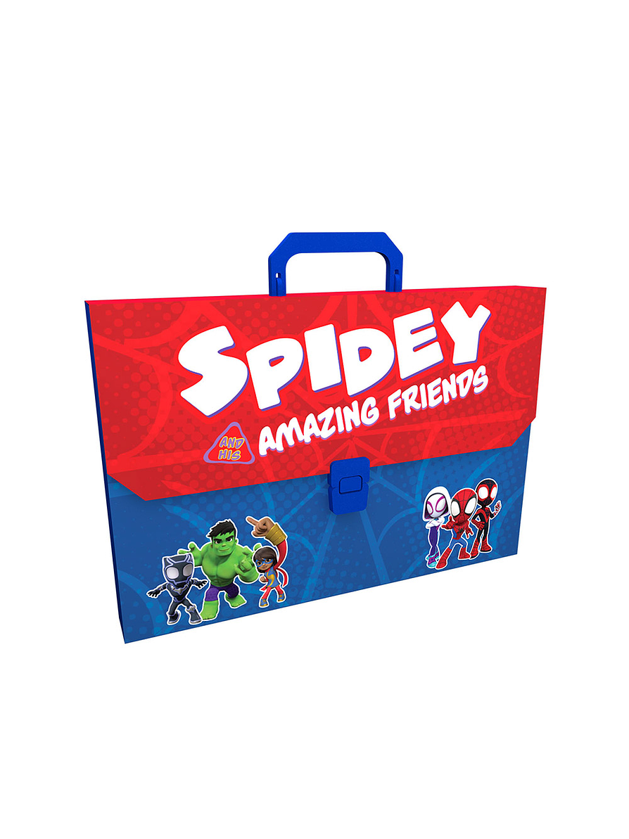 Maletín Plástico 13 Bolsillos Primavera Marvel 3