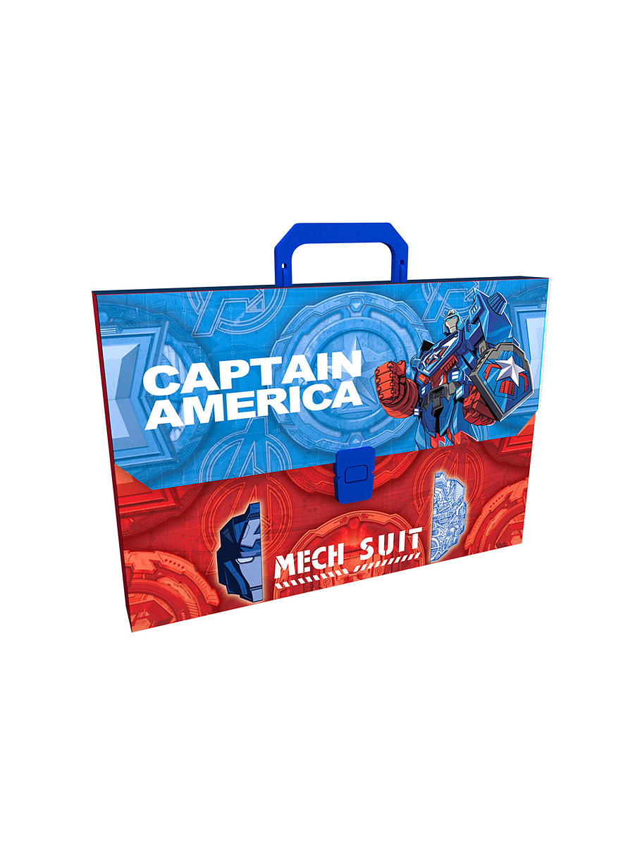 Maletín Plástico 13 Bolsillos Primavera Marvel 4