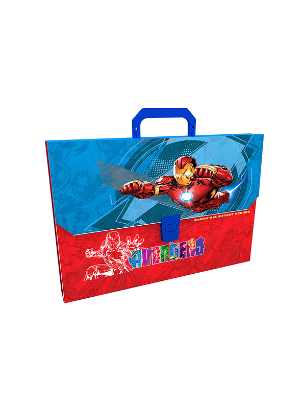 Maletín Plástico 13 Bolsillos Primavera Marvel 5