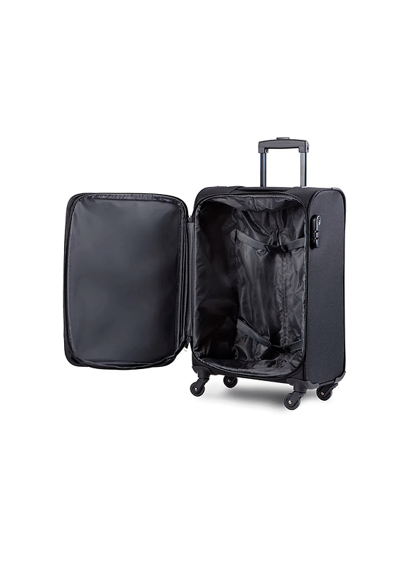 Maleta American Tourister Spinner 56/20 Comb Frankfurt Negro  3
