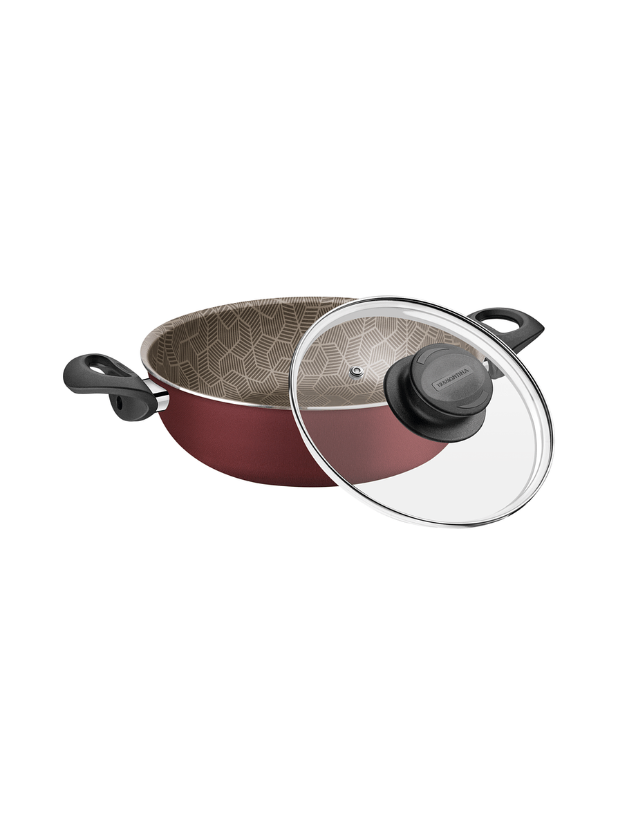 Arrocera Con Tapa Tramontina Paris 24 Cms  3