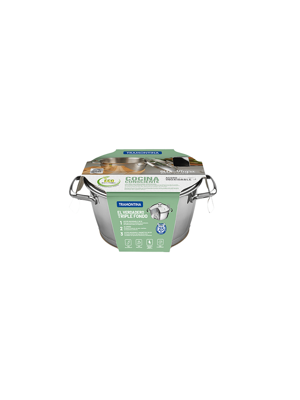 Cacerola Honda Tramontina Allegra 20 Cms 3