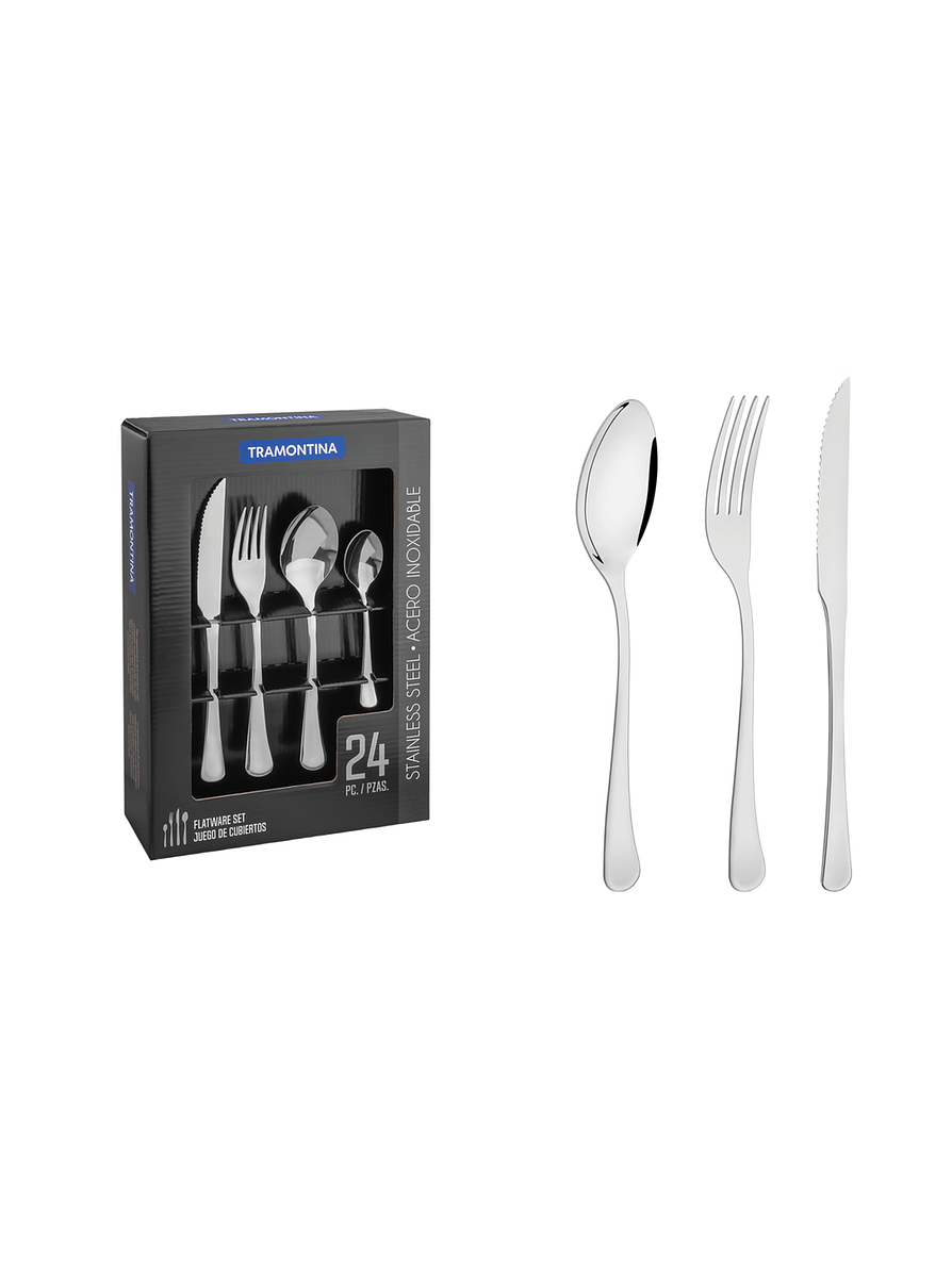 Juego De Cubiertos Tramontina Havana X 24 Piezas  1