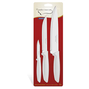 Juego De Cuchillos Tramontina Cóndor X 3 Piezas 