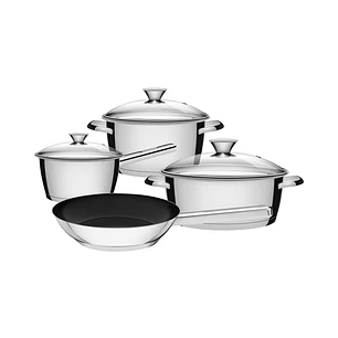 Batería De Cocina Tramontina Allegra X 4 Piezas 