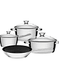Batería De Cocina Tramontina Allegra X 4 Piezas  - Miniatura 1