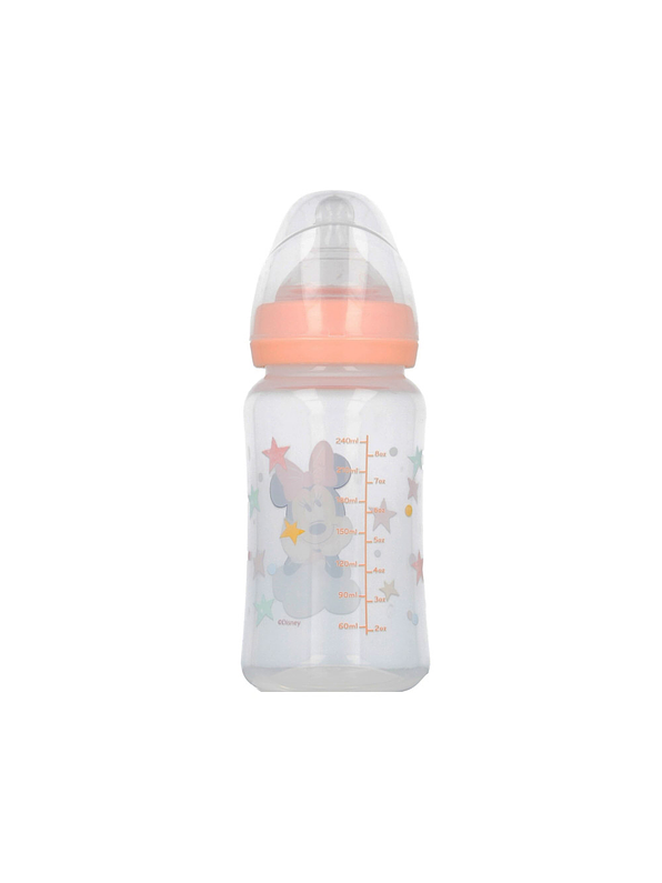 Biberón Cuello Ancho Minnie Mouse 240 Ml  4
