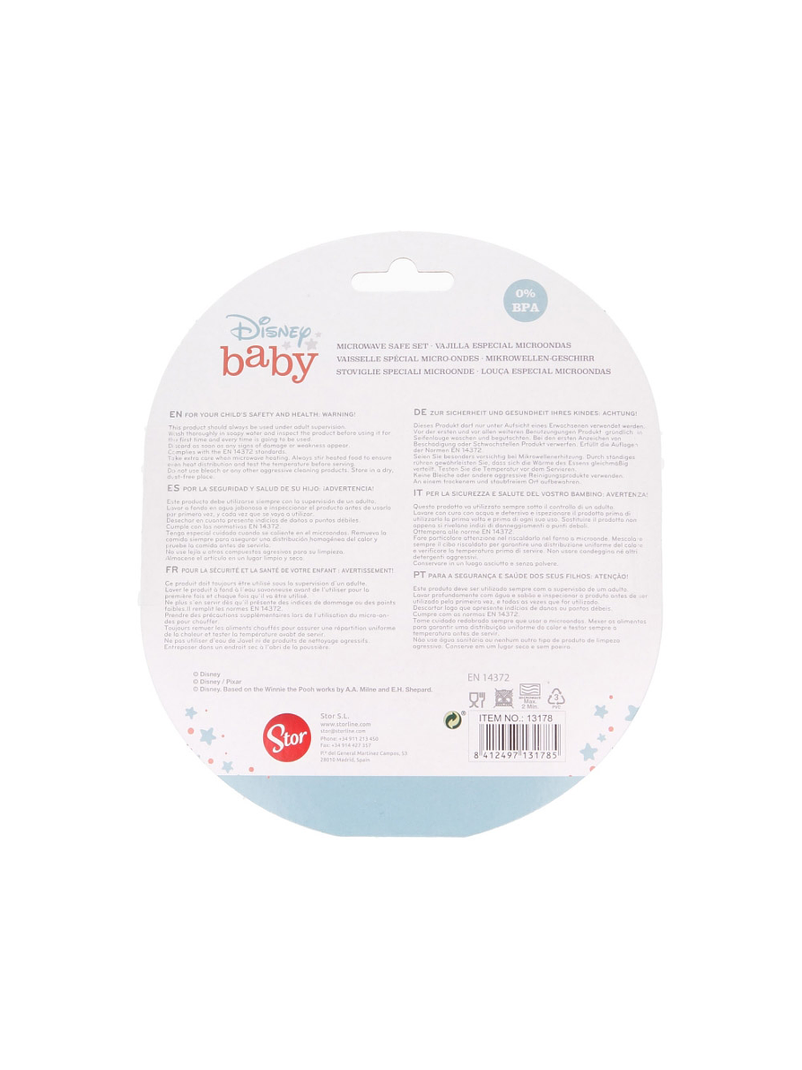 Set Vajilla Micro Toddler 2 Piezas Minnie Mouse  3