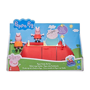 Peppa Pig - El Auto Rojo De La Familia De Peppa