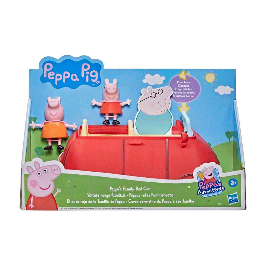 Peppa Pig - El Auto Rojo De La Familia De Peppa 2