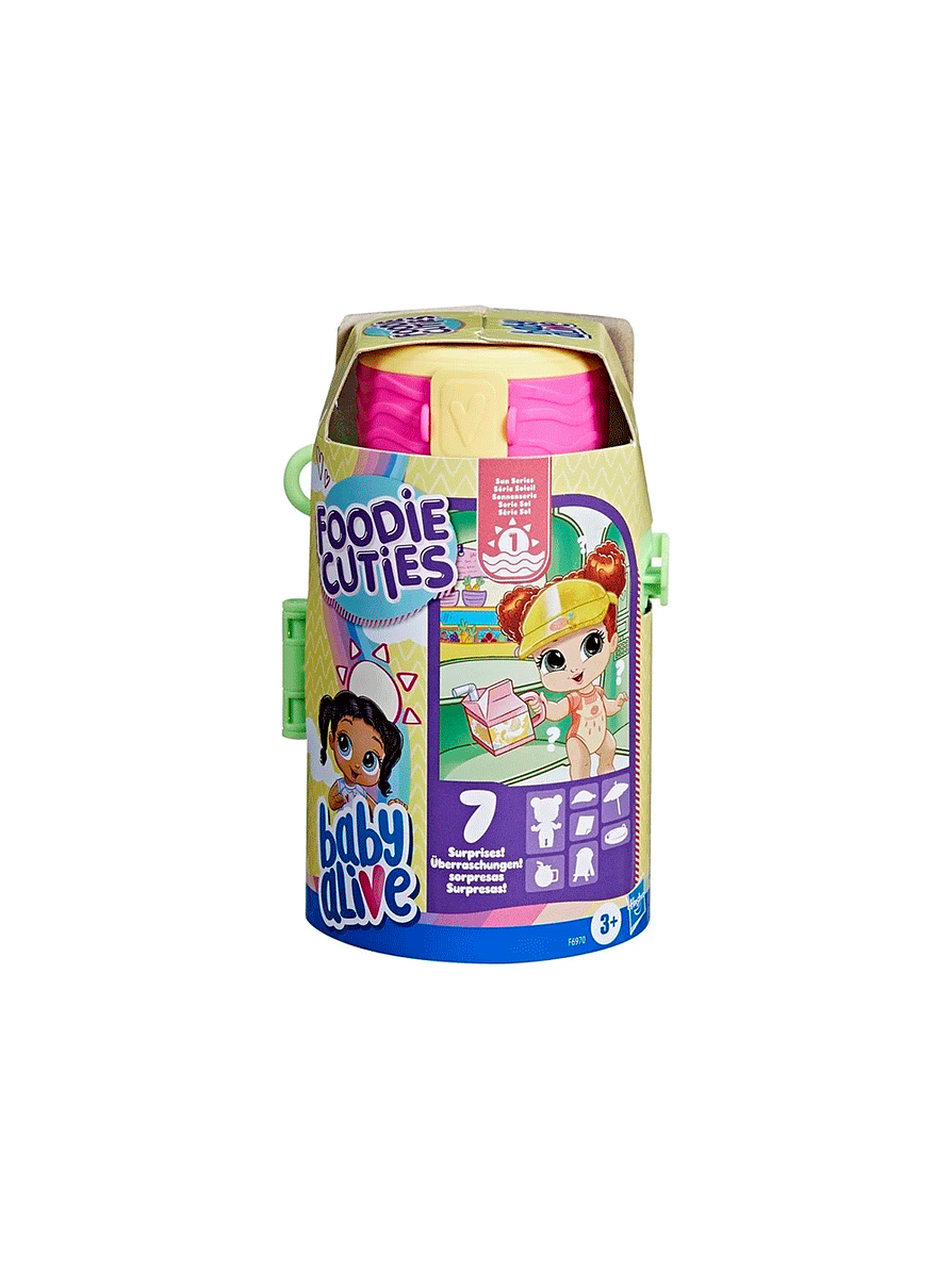 Baby Alive Foodie Cuties Biberón - Serie 1 2