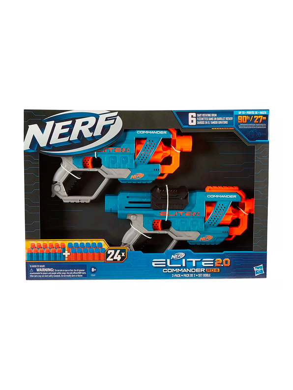 Nerf Elite 2.0 Commander 2 PK 2