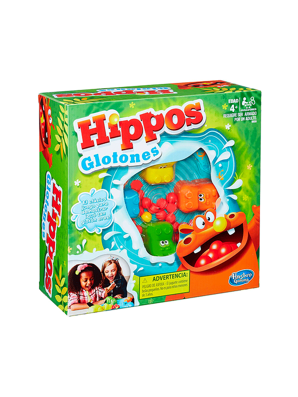 Juego De Mesa Hippos Glotones 3