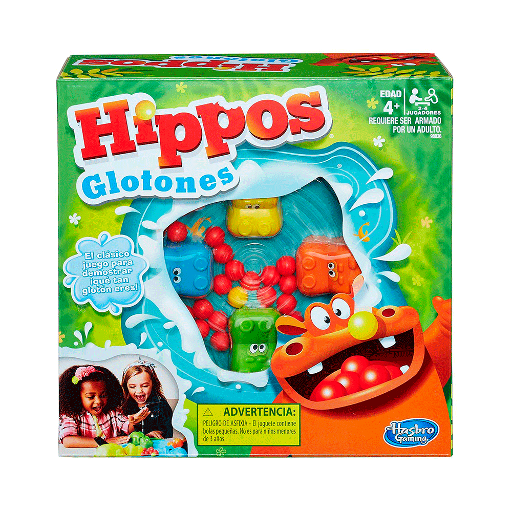 Juego De Mesa Hippos Glotones - Main Image