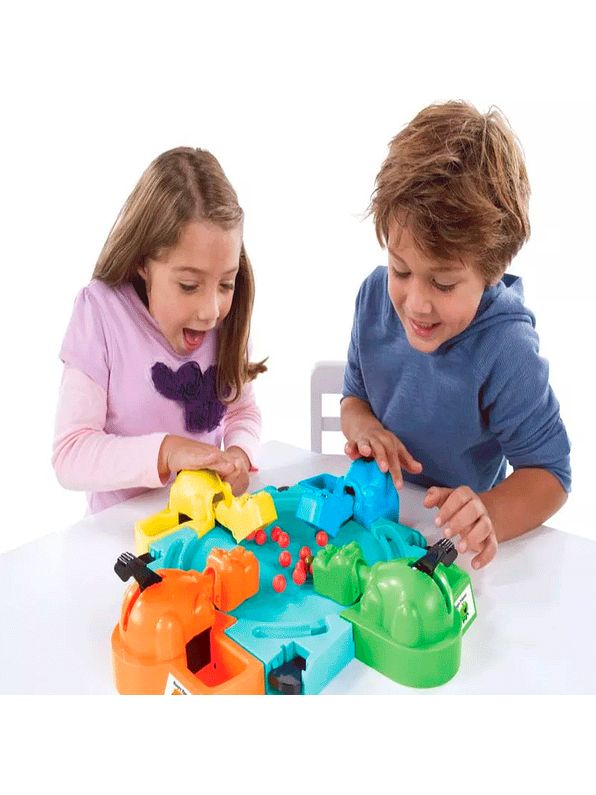 Juego De Mesa Hippos Glotones 5