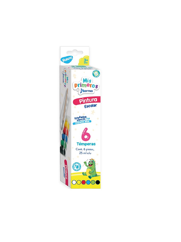 Pintura Escolar Lavable Norma 1