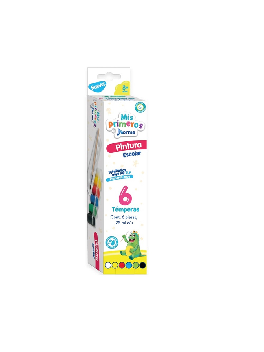 Pintura Escolar Lavable Norma 1