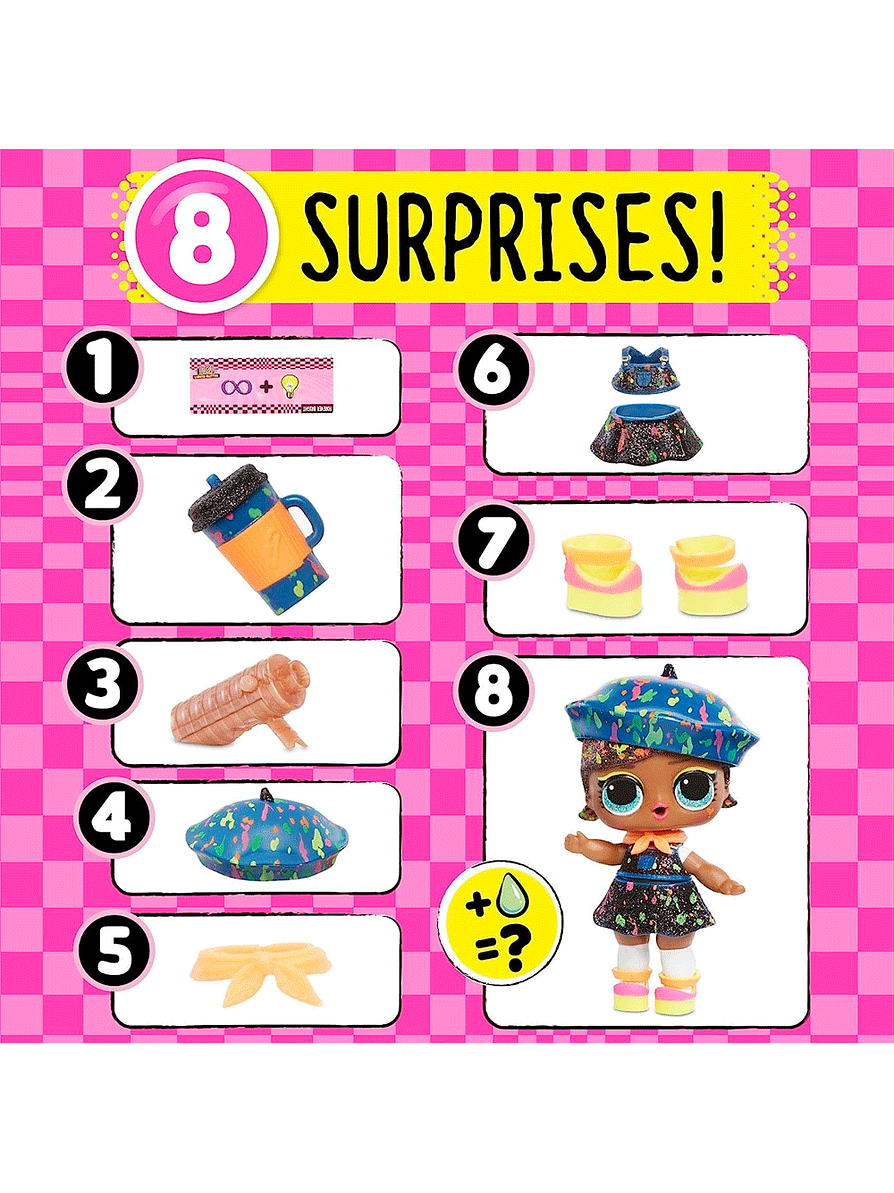 L.O.L Muñeca Glitter 8 Sorpresas  4