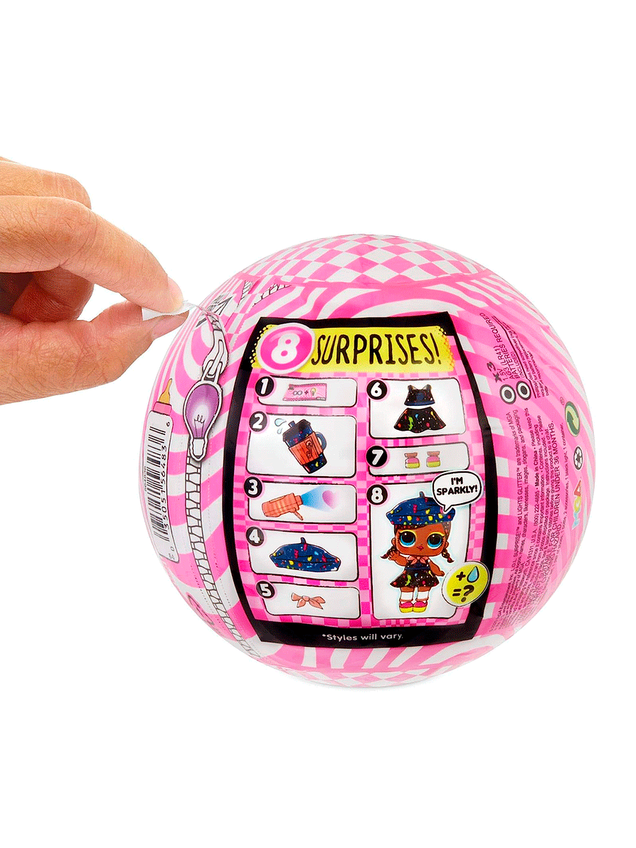 L.O.L Muñeca Glitter 8 Sorpresas  2