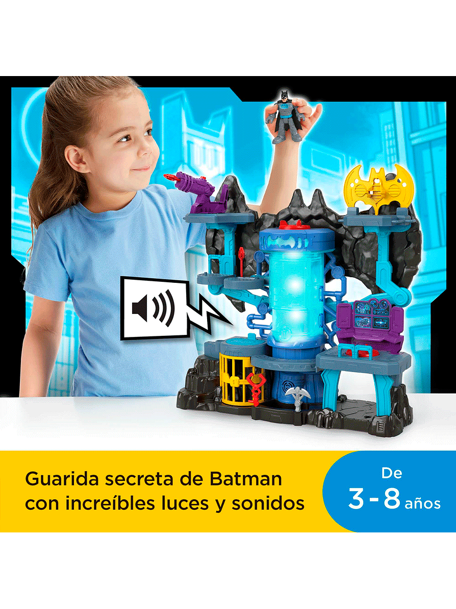 Imaginext DC Baticueva Bat-Tech 3