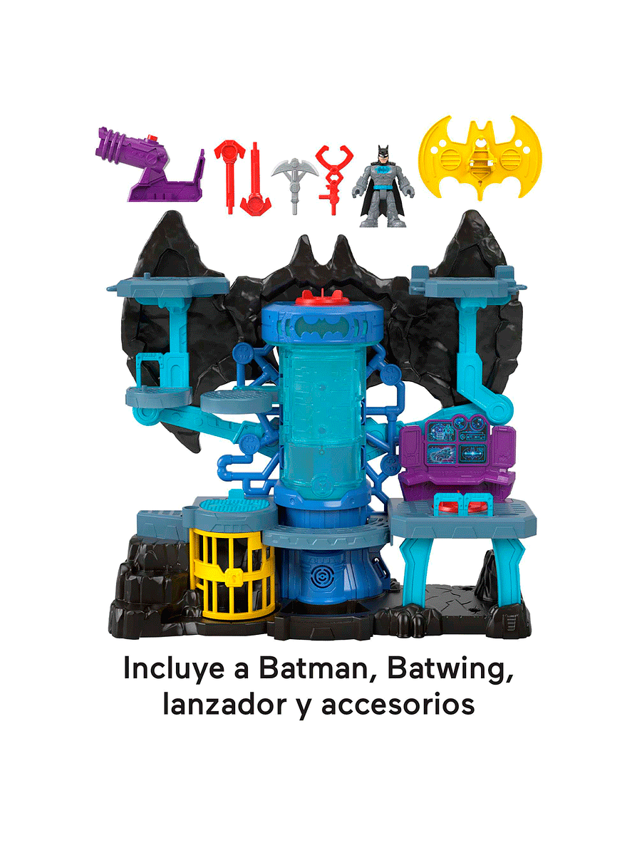 Imaginext DC Baticueva Bat-Tech 4