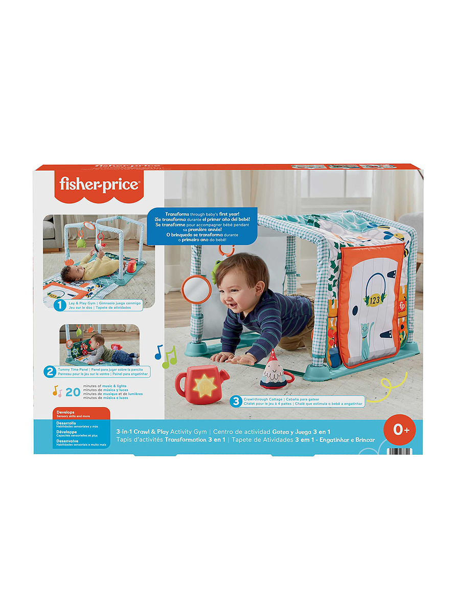 Fisher-Price Gimnasio Casita De Campo 2 En 1  2