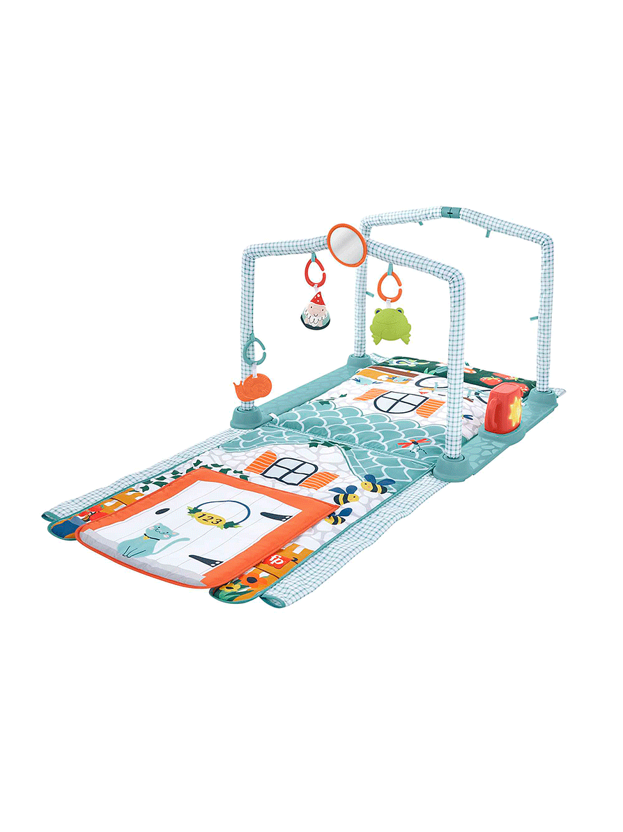 Fisher-Price Gimnasio Casita De Campo 2 En 1  1