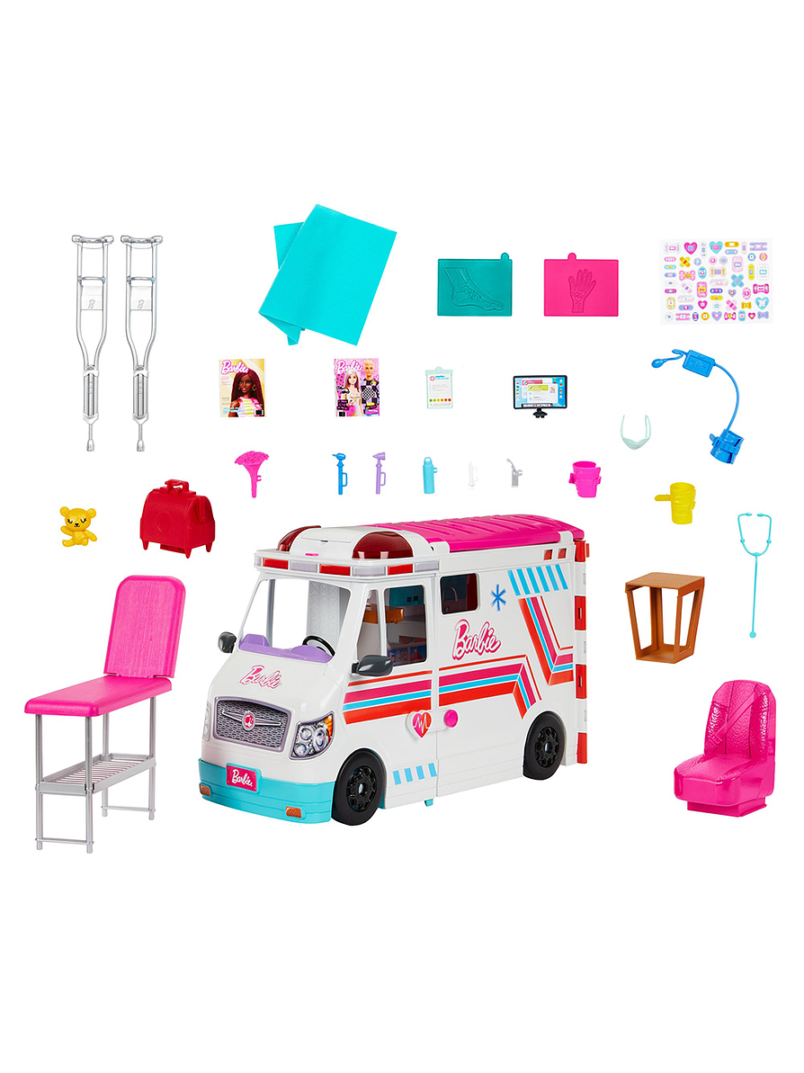 Barbie Set De Juego Clínica De Atención  3